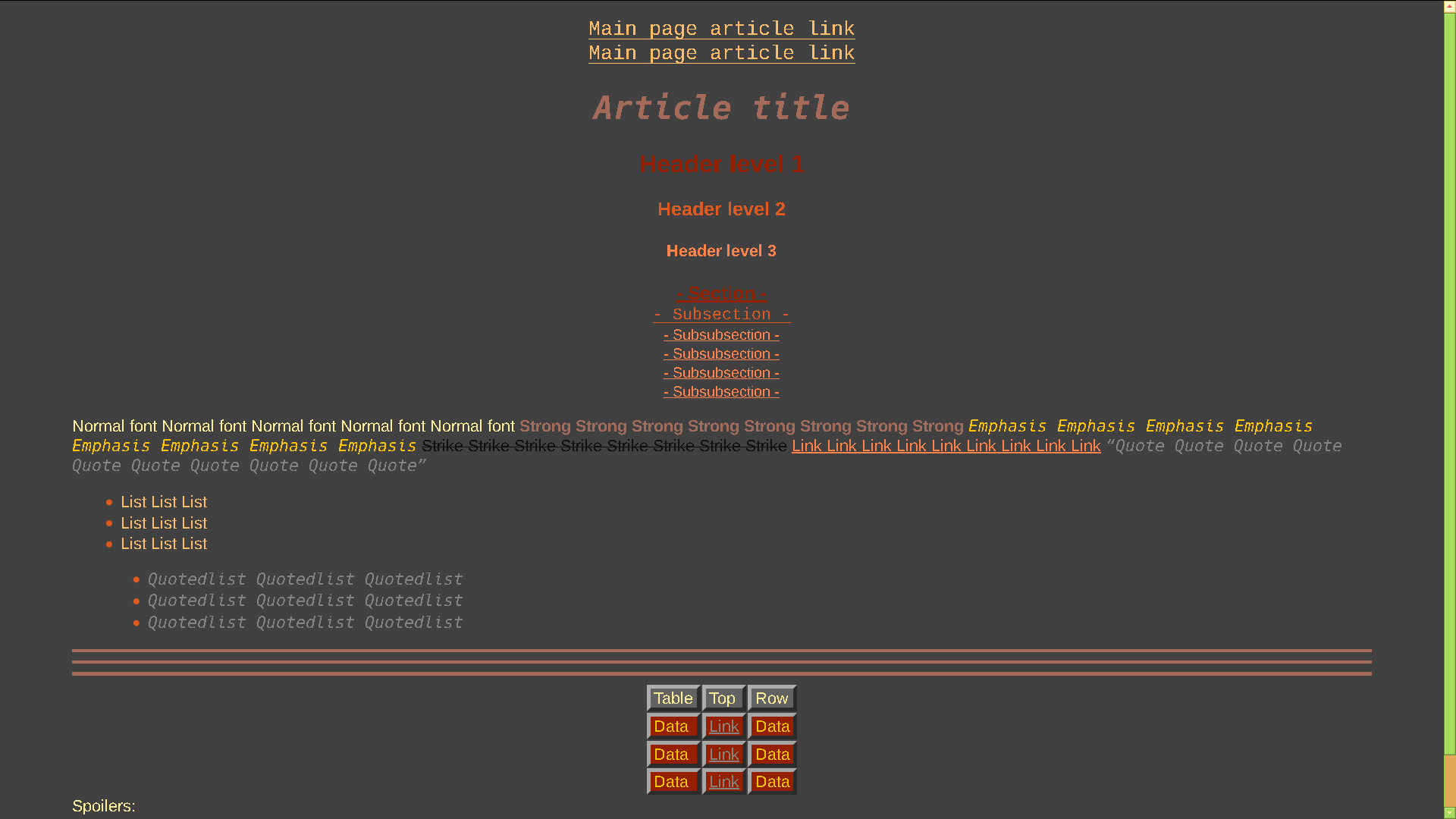Volcano theme screenshot